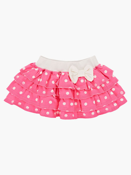 Комплект для девочки с юбкой UD 1677/1678 розовый - Mini maxi фото 9