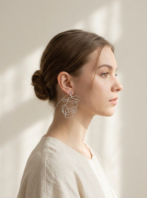 Стильные серьги