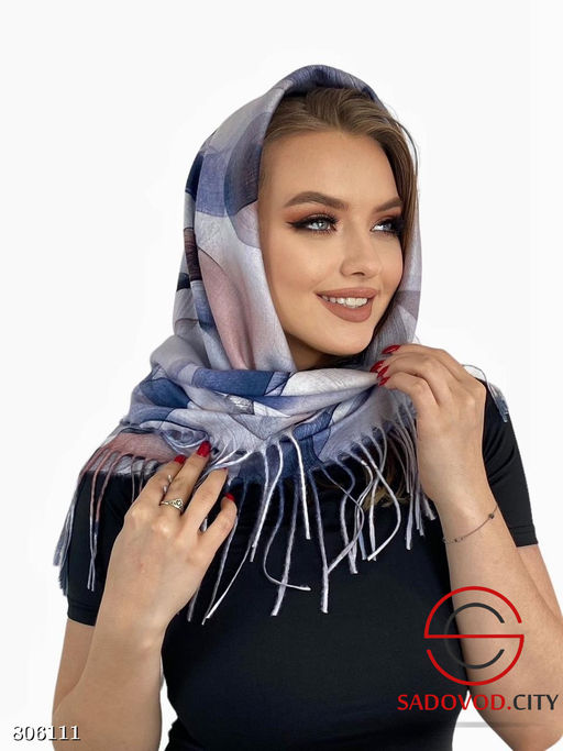 Платок теплый зимний двухсторонний - Bruno фото 15