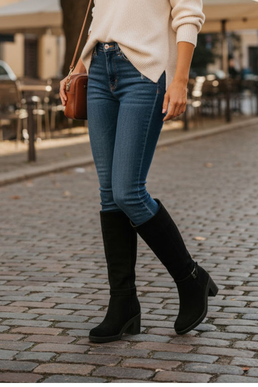 Сапоги женские Юничел