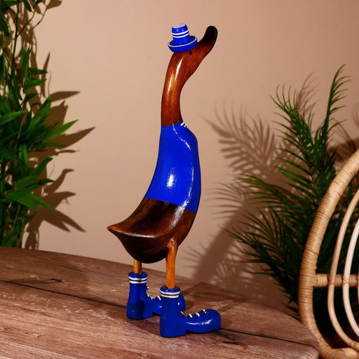 Сувенир «Утка - морячок», 50 см, дерево