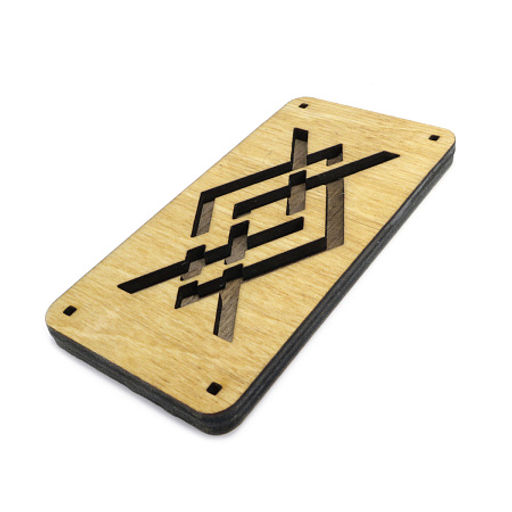 Подставка под благовония из кедра с символом Купало