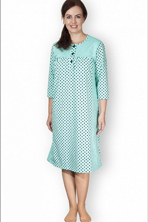 Сорочка теплая, футер с начесом (291) - Плиона фото 2