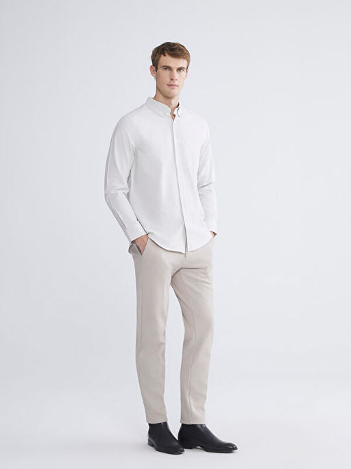 Regular Fit Uzun Kollu Arm?rl? Erkek G?mlek