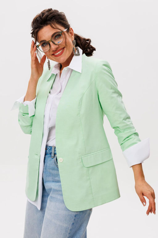 Жакет ANELLI 1621 мохито  фото 5