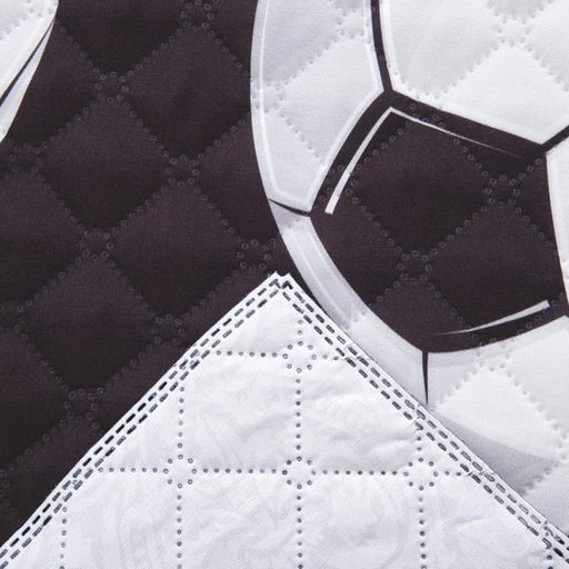 Покрывало 1.5-спальное «Этель. Футбольный мяч», 145×210±5 см, микрофибра