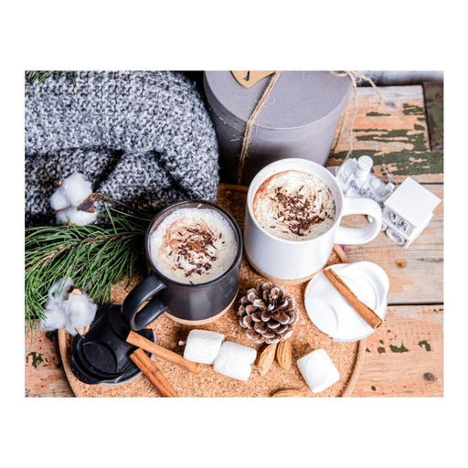 Кружка с крышкой Walmer Domino, 0.4 л, цвет черный  фото 10