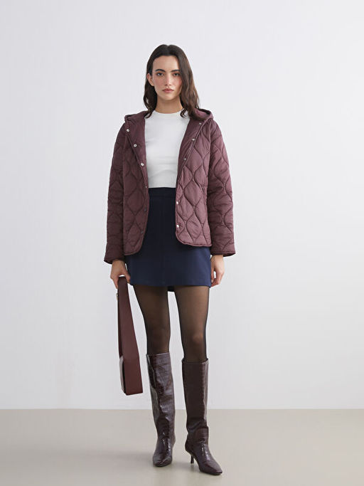 Kap??onlu Kapitone Kad?n ?i?me Mont