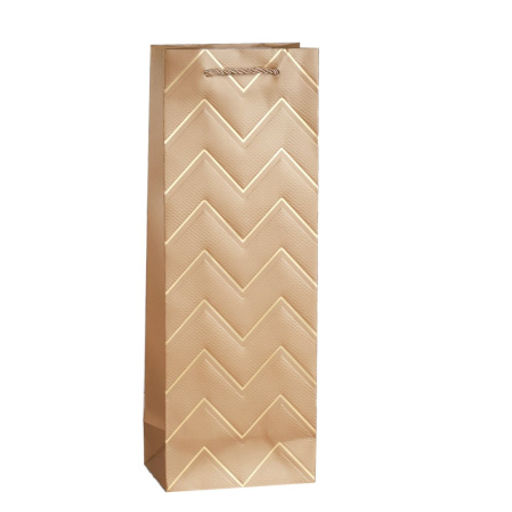 Цена за 12 шт. Пакет подарочный 36х12,8х8,4 / С322 /уп 12/720/ (Белый) - Галеонтрейд фото 3