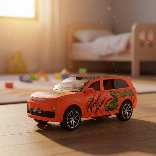 Машина "Неудержимый" (свет, звук) в коробке