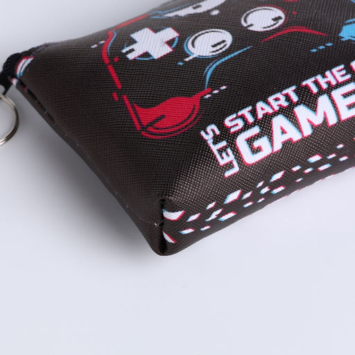 Цена за 3 шт. Кошелёк монетница на молнии, цвет МИКС