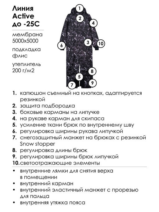 PlayToday / Комбинезон зимний для мальчика  фото 9