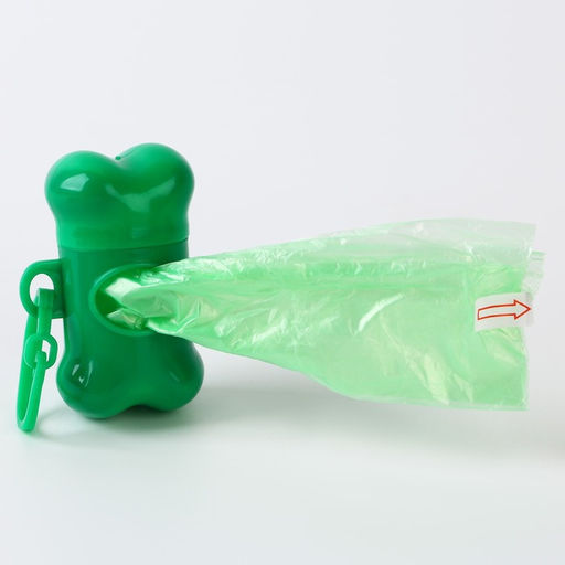 Контейнер с пакетами для уборки за собаками Гулять (рулон 15 шт) - Пушистое счастье фото 6