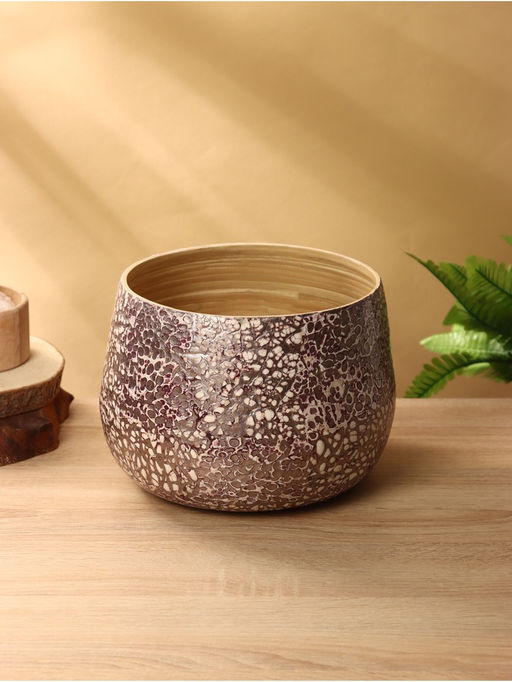 Ваза, 25×25×16.5 см (± 2 см), бамбук