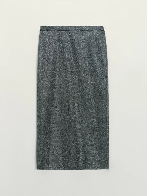 Юбка миди с блестками / Zarina