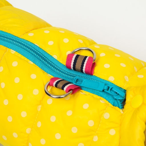Комбинезон для собак Горошек, размер 12 (ДС 25, ОГ 36, ОШ 28 см), жёлтый - Simaland фото 6