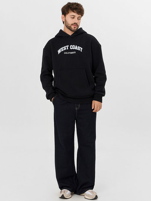 Худи мужское черное - Mark formelle фото 2