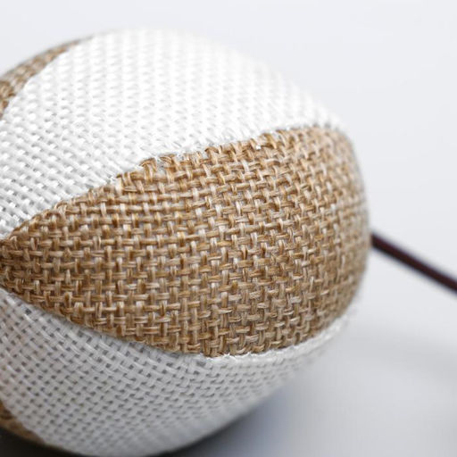 Дразнилка-удочка с мягким шариком и перьями на деревянной ручке, 40 см - Пижон фото 4