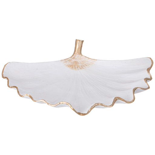 БЛЮДО ДЕКОРАТИВНОЕ LEAF ЦВЕТ:БЕЛЫЙ 28,5*22,5*5СМ - Lefard фото 3