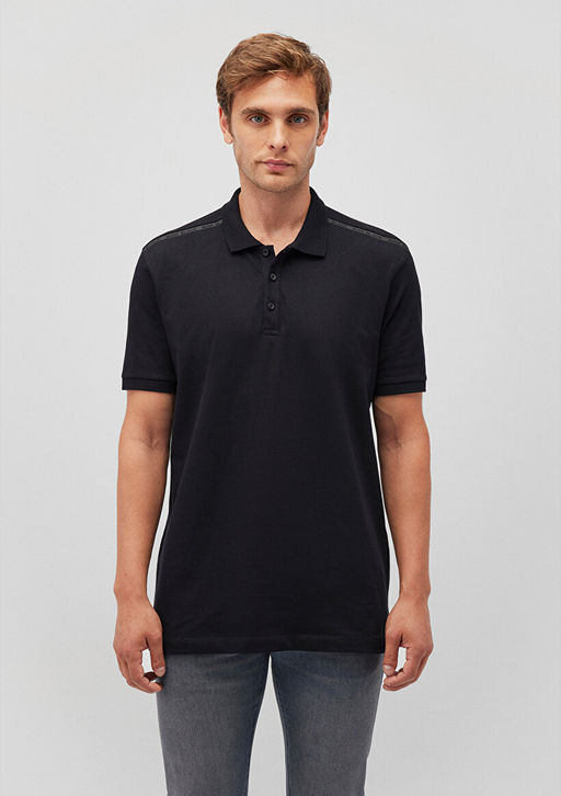Mavi Black Siyah Polo Tisort фото 3