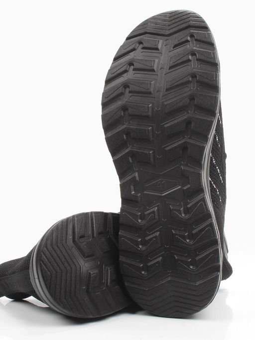 03-TEX-D01-05 BLACK Кроссовки летние мужские (текстиль)
