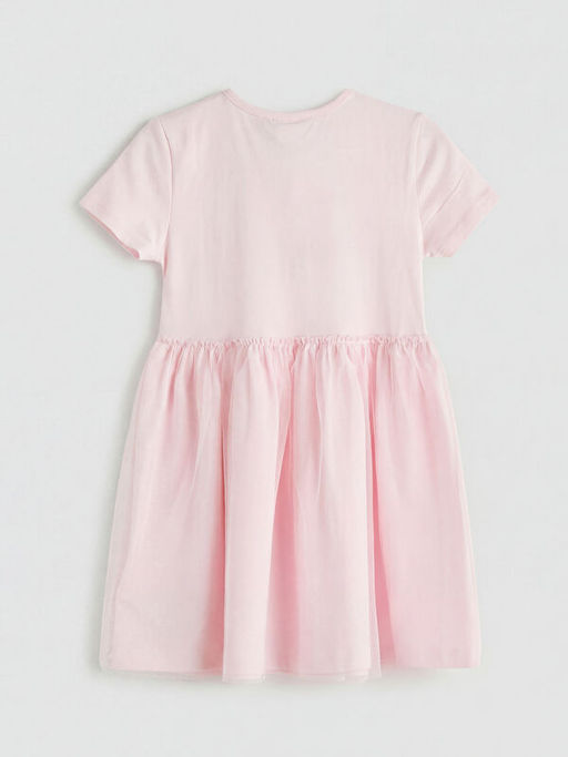 Barbie Bask?l? K?z ?ocuk T?t? Elbise