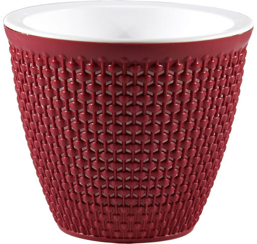 Кашпо 1,6 л Ротанг, арт.КШ-0989,0988,4555,6467,6468,6469,6470,6471,6472,6473,7986,8613,9712 - Полимербыт фото 3