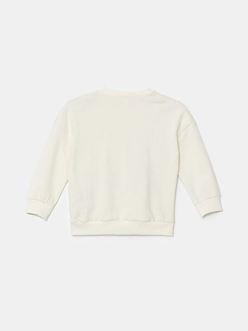 Bisiklet Yaka Bask?l? Erkek Bebek Sweatshirt - Waikiki фото 2