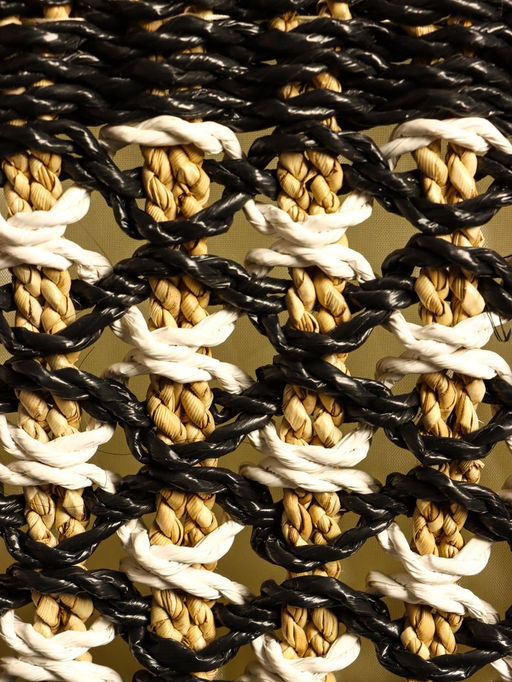 Сумка плетёная «София», из сиграсса, 33×10×38 см