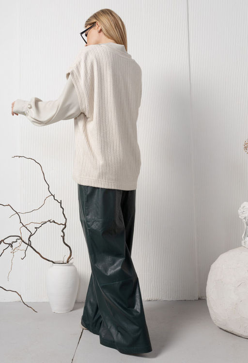 Жилет AMORI 6437 молоко