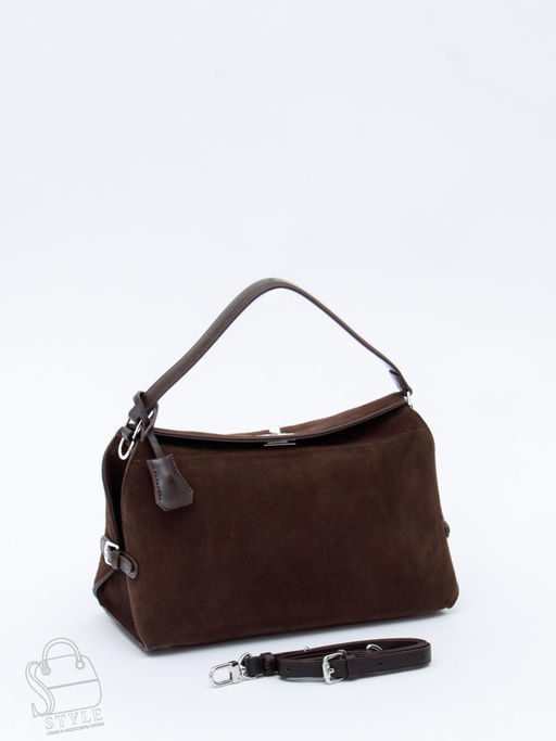 Сумка женская кожаная 1026LF coffee Polina&Eiterou