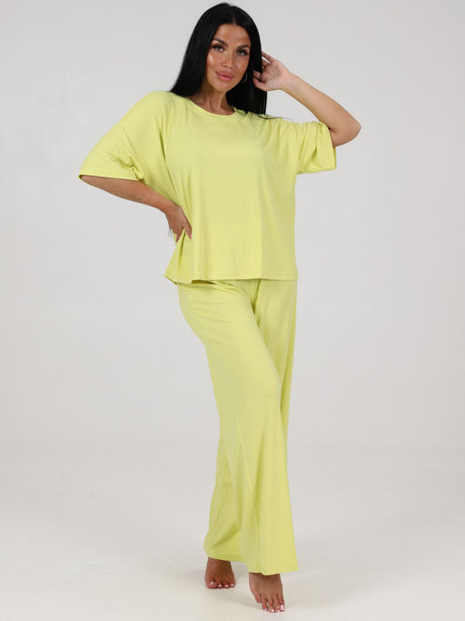 02 ЖЕНСКАЯ ПИЖАМА (Желтый) - А-дина фото 4