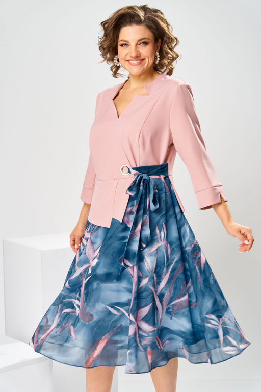 Платье Romanovich Style 1-2798Д голубой  фото 5