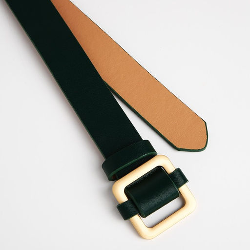 Ремень женский, ширина 3 см, пряжка металл, цвет зелёный - Simaland фото 4