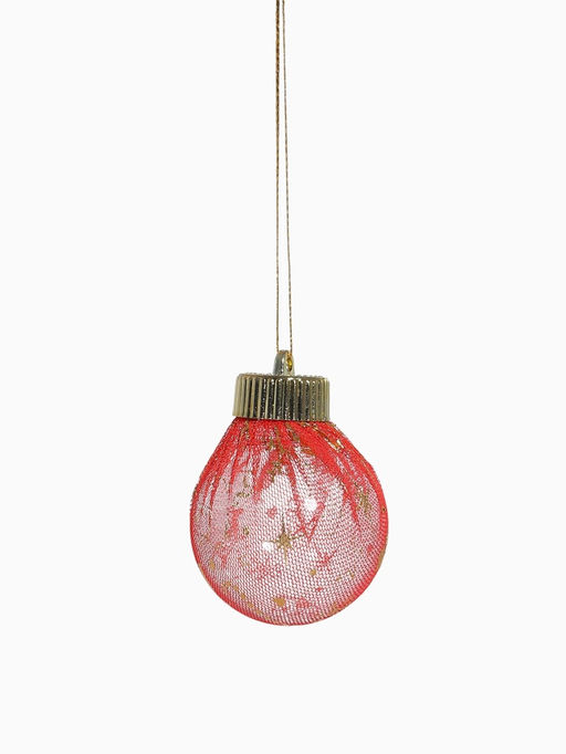 Ёлочные игрушки Капризы зимы, шары новогодние, d=6 см, 9 шт. красный - Зимнее волшебство фото 16