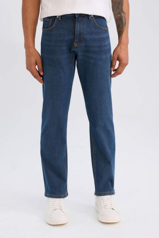 Sergio Regular Fit Normal Bel Boru Paca Jean K?sl?k Pantolon - Defacto фото 2