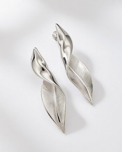 Стильные серьги