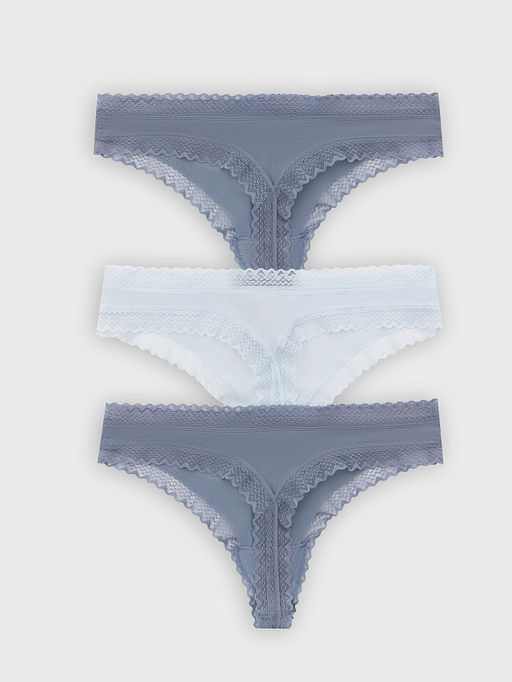 Трусы стринги женские в наборе, 3 шт - Mark formelle фото 9