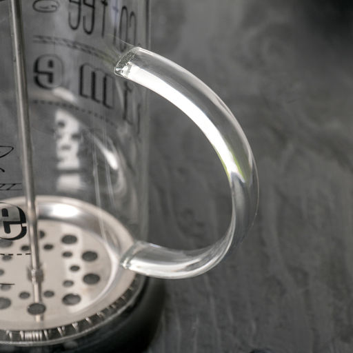 Чайник заварочный френч - пресс «Келли», 1 л, цвет чёрный, рисунок МИКС