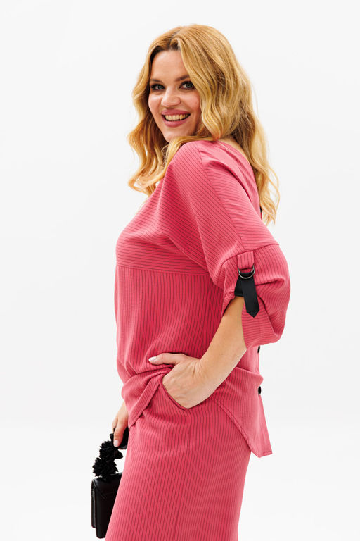 Костюм Michel Chic 1374 ягодный  фото 6