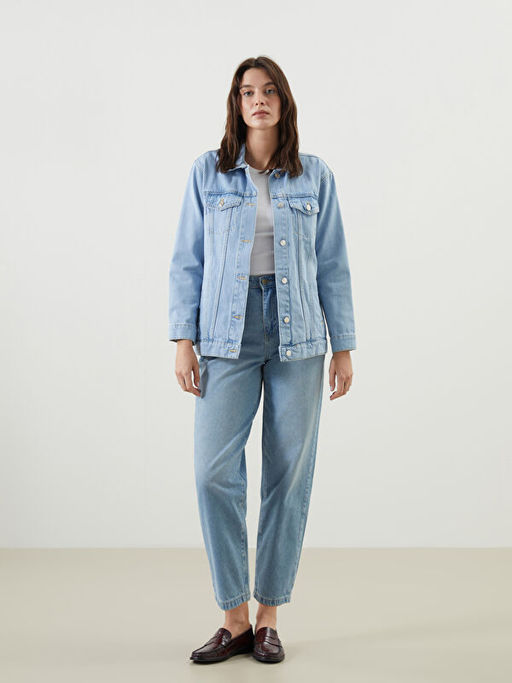 Balloon Fit Kad?n Jean Pantolon