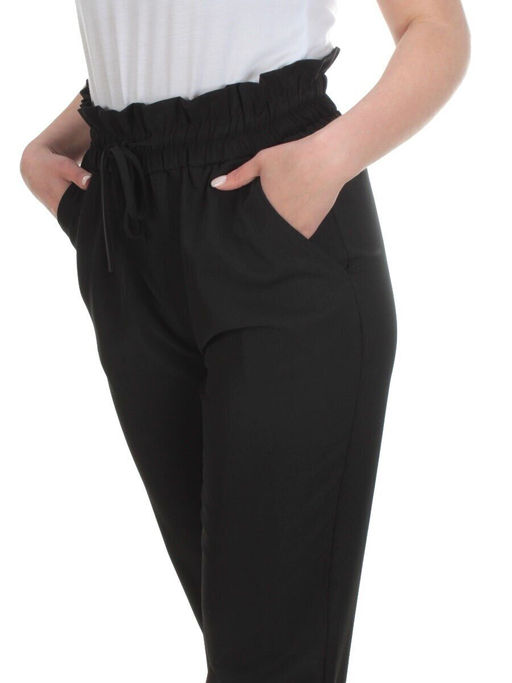 KD-1065 BLACK Брюки женские - Фабричный китай фото 4
