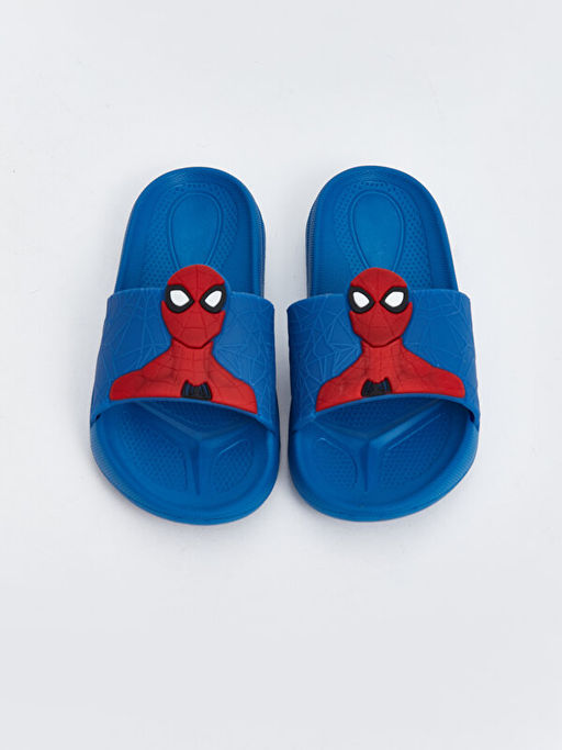 Spiderman Bask?l? Erkek ?ocuk Terlik - Waikiki фото 3