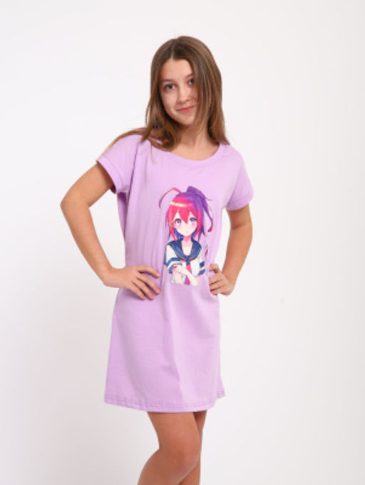 Туника "Лиана" сирень