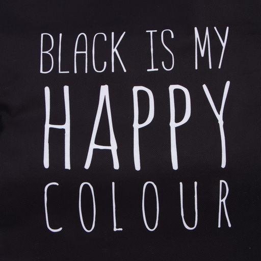 Шопер детский для девочки Black color, без молнии, без подкладки, цвет чёрный