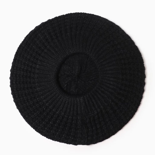 Берет для девочки MINAKU, чёрный, размер 48-50 (1-3 года)