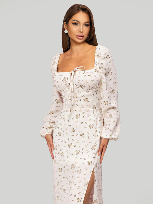 Платье летнее П 322 (Белый)