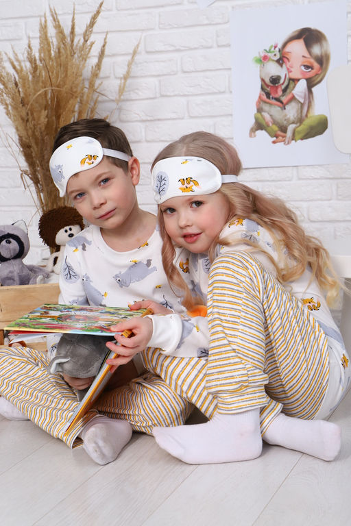 Пижама детская Зверята арт.ПУ-013-053