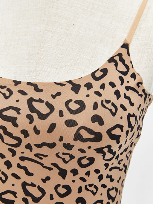 Leopar Desenli Bralet ve K?lot Tak?m?