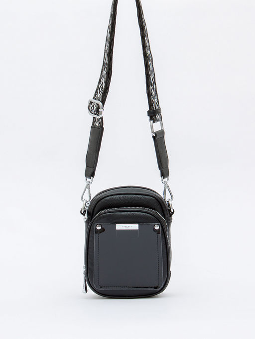 Сумка 2225-4 black Velina Fabbiana-Safenta